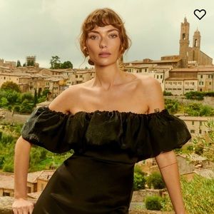 Reformation Alber Satin Dress